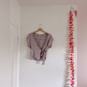 Silence and noise silk blouse